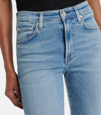 Caia high-rise straight jeans | Citizens of Humanity