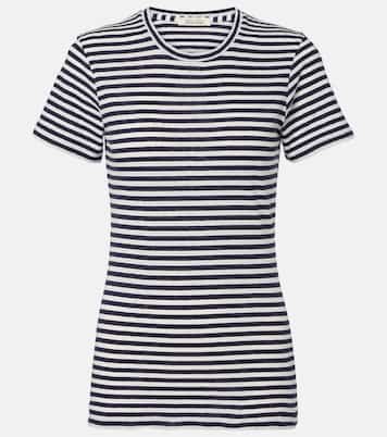 Lana striped cotton jersey T-shirt | Nili Lotan