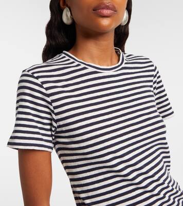 Lana striped cotton jersey T-shirt | Nili Lotan