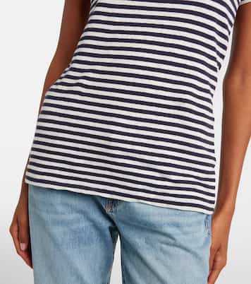 Lana striped cotton jersey T-shirt | Nili Lotan