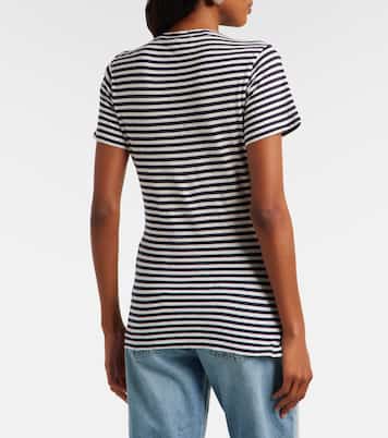 Lana striped cotton jersey T-shirt | Nili Lotan