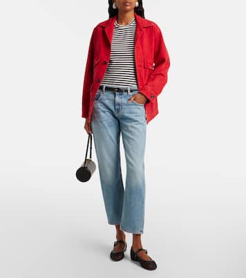 Lana striped cotton jersey T-shirt | Nili Lotan