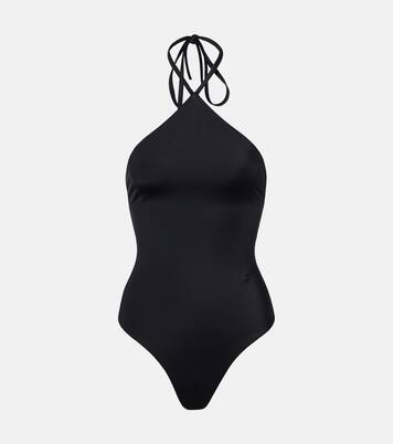 Bastide halterneck swimsuit | Jacquemus