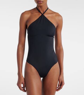 Bastide halterneck swimsuit | Jacquemus