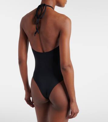 Bastide halterneck swimsuit | Jacquemus