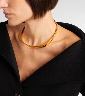 Signature 18kt gold-plated necklace | Toteme