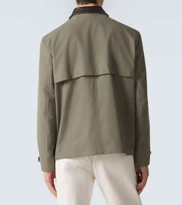 Cotton-blend gabardine field jacket | Brunello Cucinelli