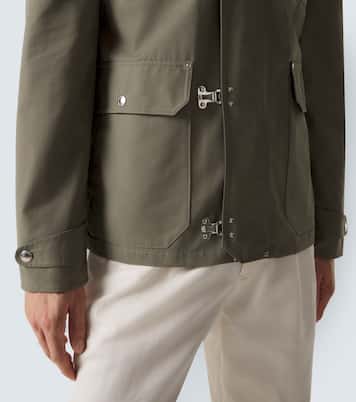 Cotton-blend gabardine field jacket | Brunello Cucinelli