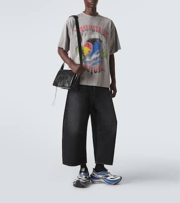 حقيبة للكتف من الجلد Le City | Balenciaga