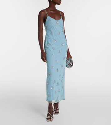 Elsa embellished midi dress | Staud