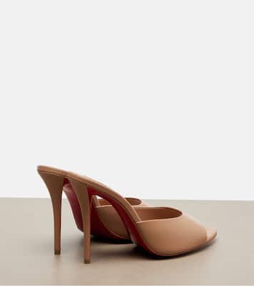 Pantoletten Miss Z aus Leder | Christian Louboutin