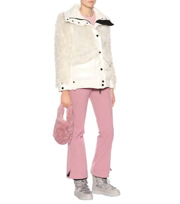 high-rise flared ski trousers | Moncler Grenoble