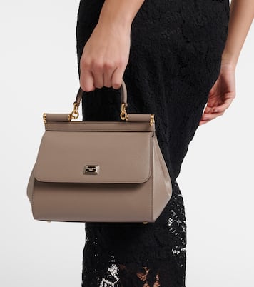 Sicily S号皮革单肩包 | Dolce&Gabbana