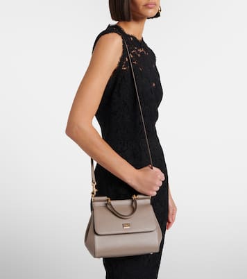 Sicily S号皮革单肩包 | Dolce&Gabbana