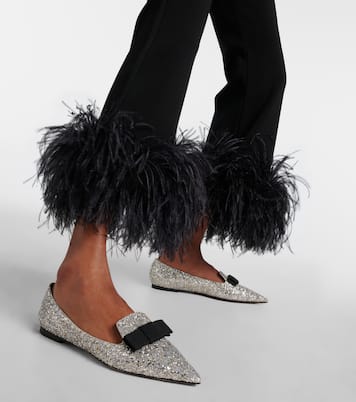 Ballerinas Gala mit Glitter | Jimmy Choo