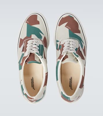 Camouflage canvas sneakers | Undercover
