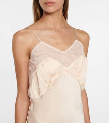 Slipdress aus einem Seidengemisch | Jil Sander