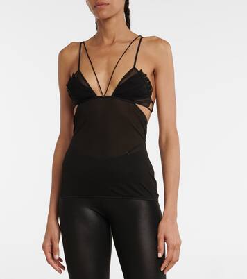 Top aus Mesh | Nensi Dojaka