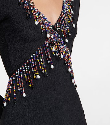 Miniabito in jersey con perline | Christopher Kane