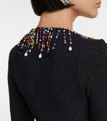 Miniabito in jersey con perline | Christopher Kane