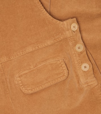 Latzhose aus Baumwoll-Cord | Il Gufo