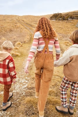 Latzhose aus Baumwoll-Cord | Il Gufo