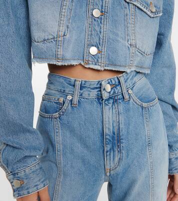 Jean évasé à taille haute | Alessandra Rich