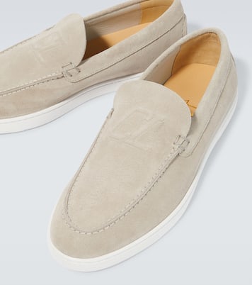 Loafers Varsiboat aus Veloursleder | Christian Louboutin