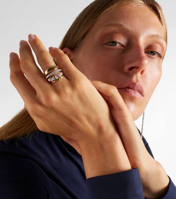 Anello in oro 18kt con diamanti | Yeprem