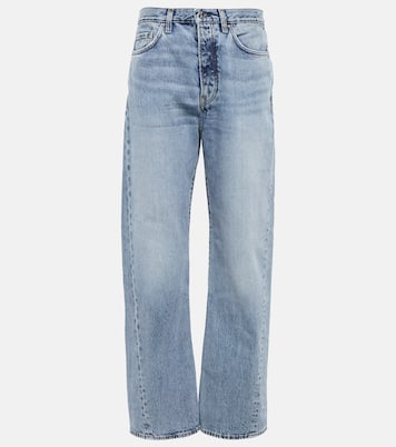 Jeans rectos de tiro alto | Toteme