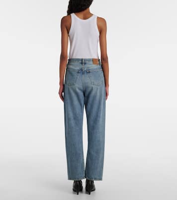 Jeans rectos de tiro alto | Toteme