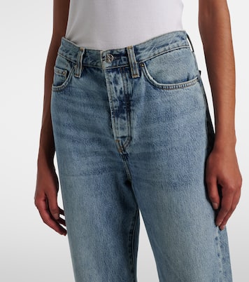 Jeans rectos de tiro alto | Toteme