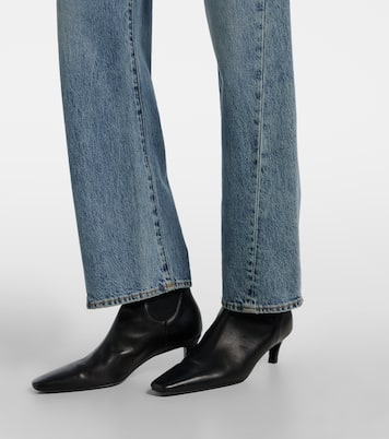 Jeans rectos de tiro alto | Toteme