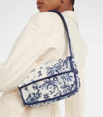 Tommy beaded shoulder bag | Staud