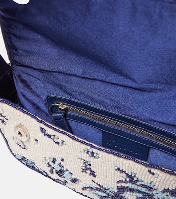 Tommy beaded shoulder bag | Staud