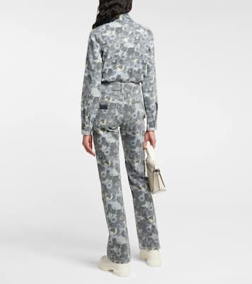 Jean flare imprimé | Ganni