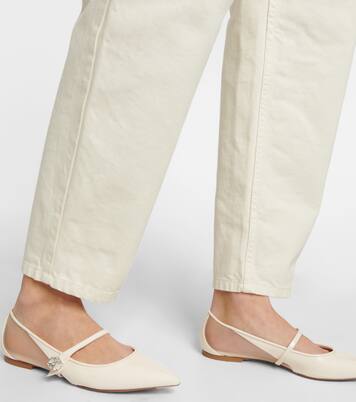 Cube B patent leather flats | Roger Vivier