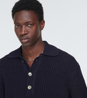 Big Piquet ribbed-knit cotton sweater | Our Legacy