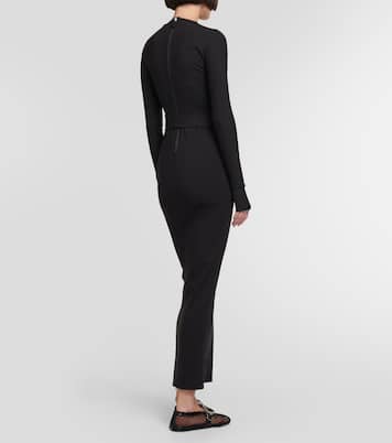 针织中长连衣裙 | Alaïa