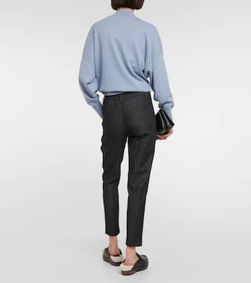 Mid-rise straight jeans | Brunello Cucinelli