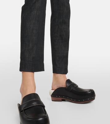 Mid-rise straight jeans | Brunello Cucinelli