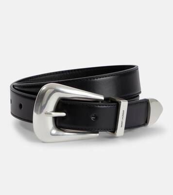 Folk leather belt | Saint Laurent