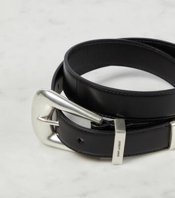 Folk leather belt | Saint Laurent