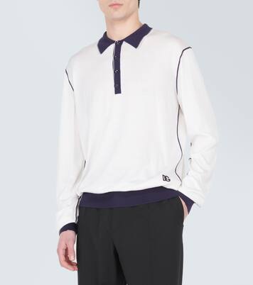 Silk polo sweater | Dolce&Gabbana
