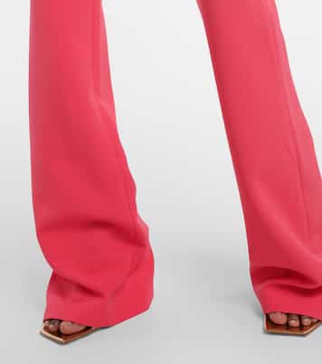 Immie strapless crêpe jumpsuit | Safiyaa