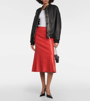 Bomberjacke Pharrell aus Leder | Stouls