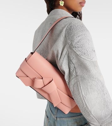 Musubi Small leather shoulder bag | Acne Studios