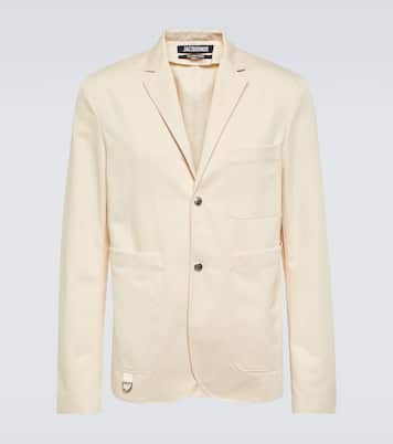 Blazer La veste Jean en mezcla de algodón y lino | Jacquemus