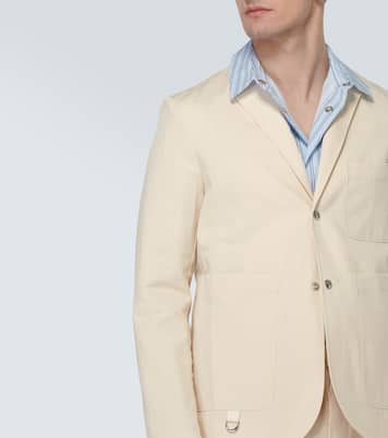 Blazer La veste Jean en mezcla de algodón y lino | Jacquemus