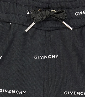 Short en coton mélangé à logo | Givenchy Kids